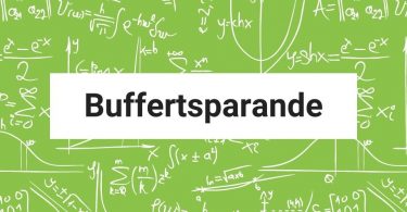 Buffertsparande