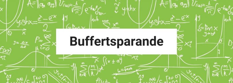 Buffertsparande