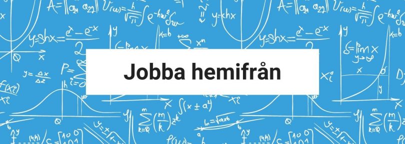 Jobba hemifrån