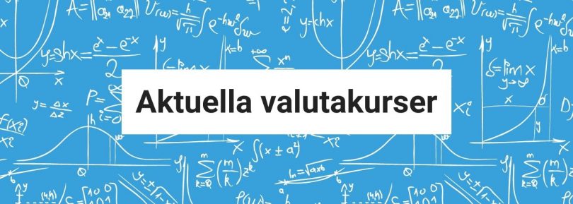 Aktuella valutakurser