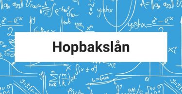 Hopbakslån