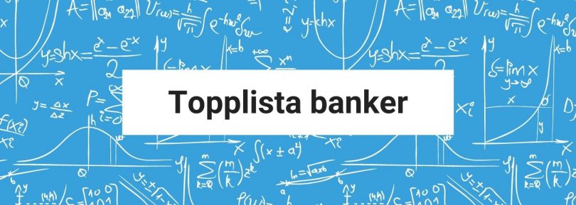 Topplista banker