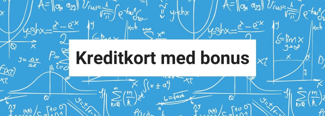 Kreditkort med bonus