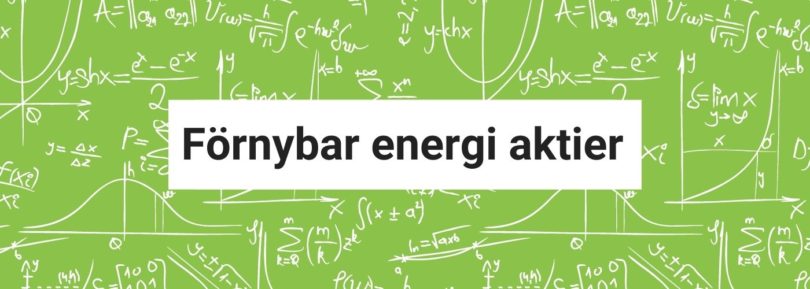 förnybar energi aktier